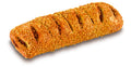 Worstenbroodje met Curryketchup